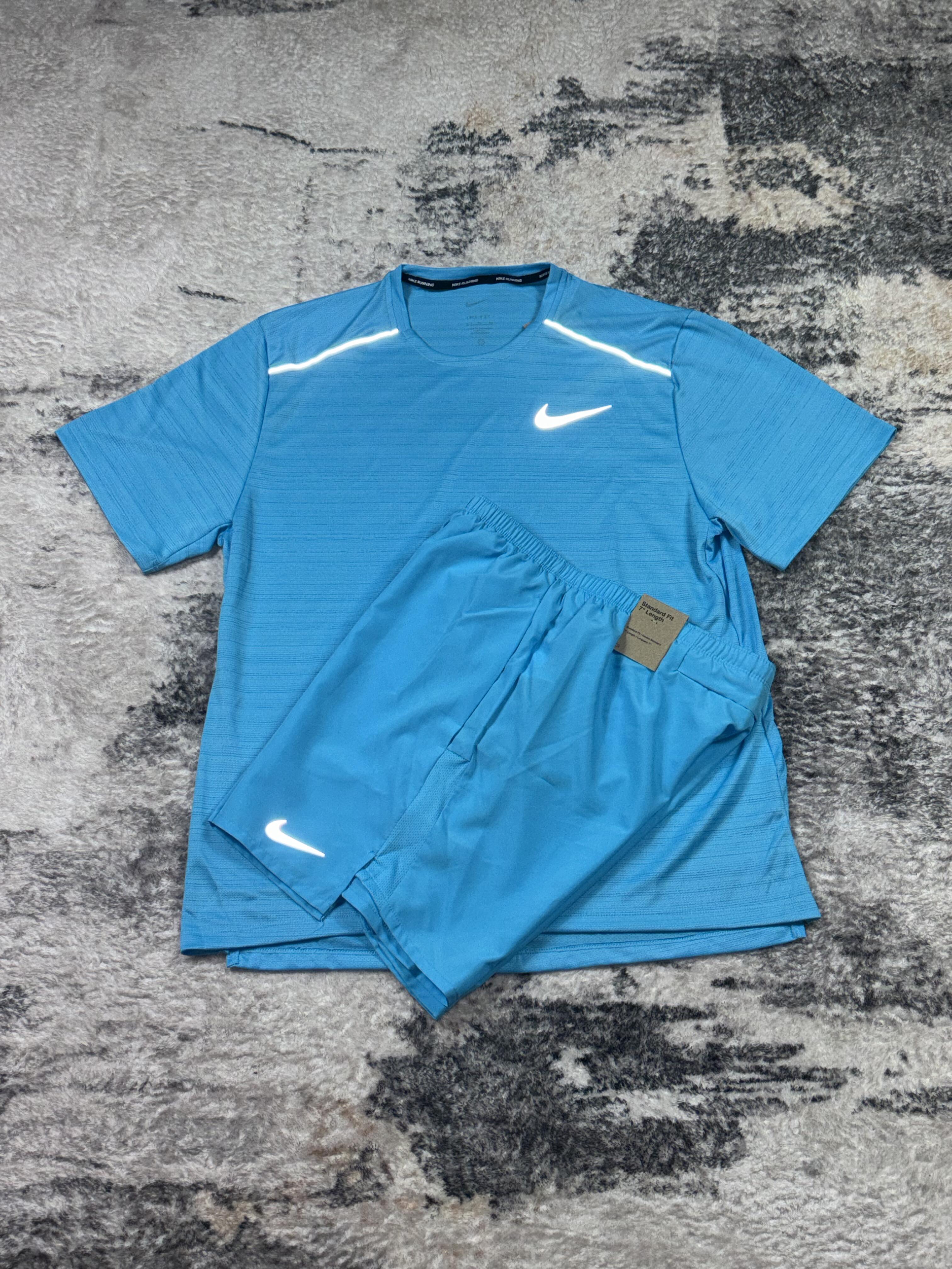 Nike miler & challenger set baltic blue