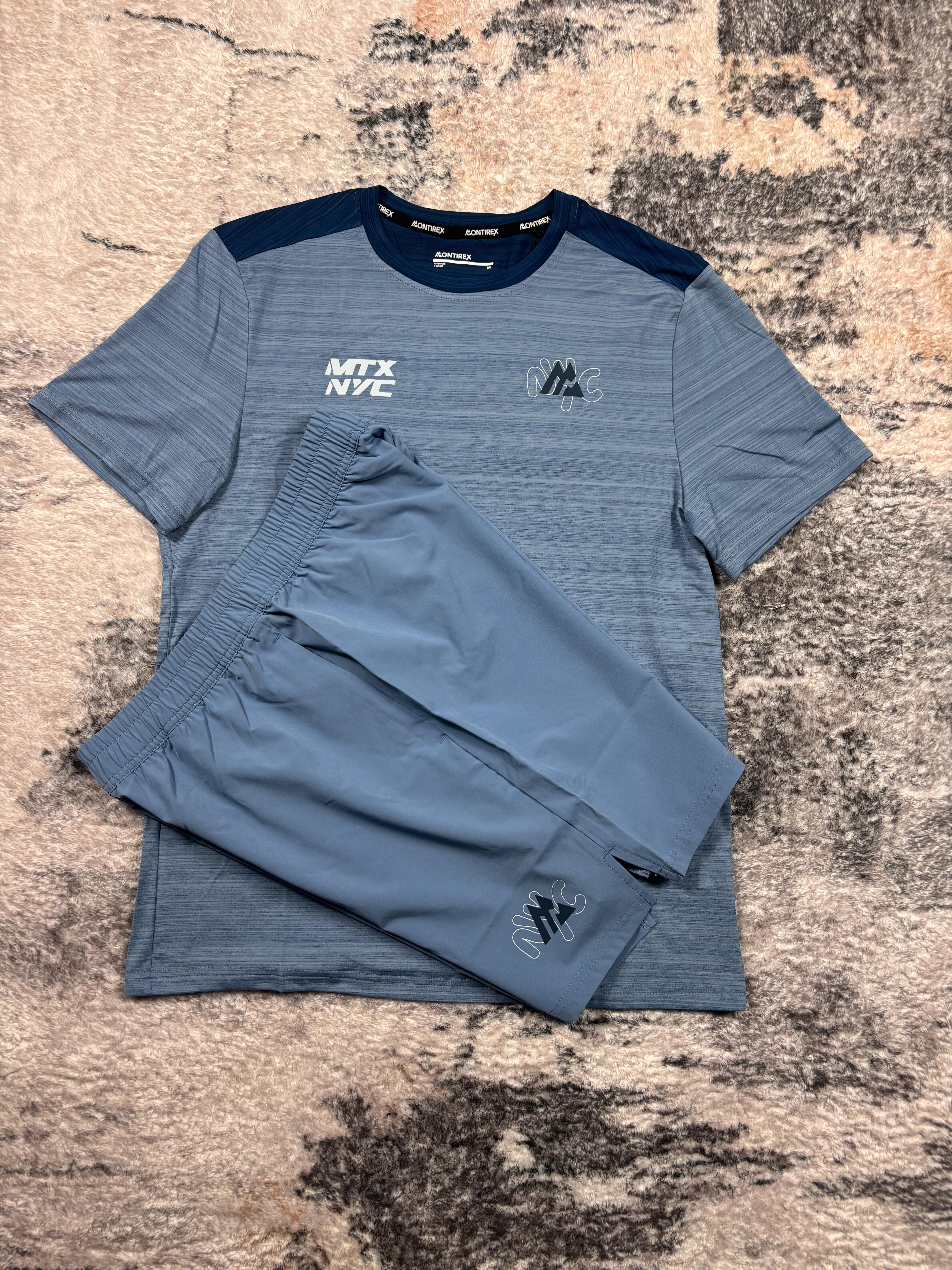 Montirex MTX new york t-shirt & shorts set