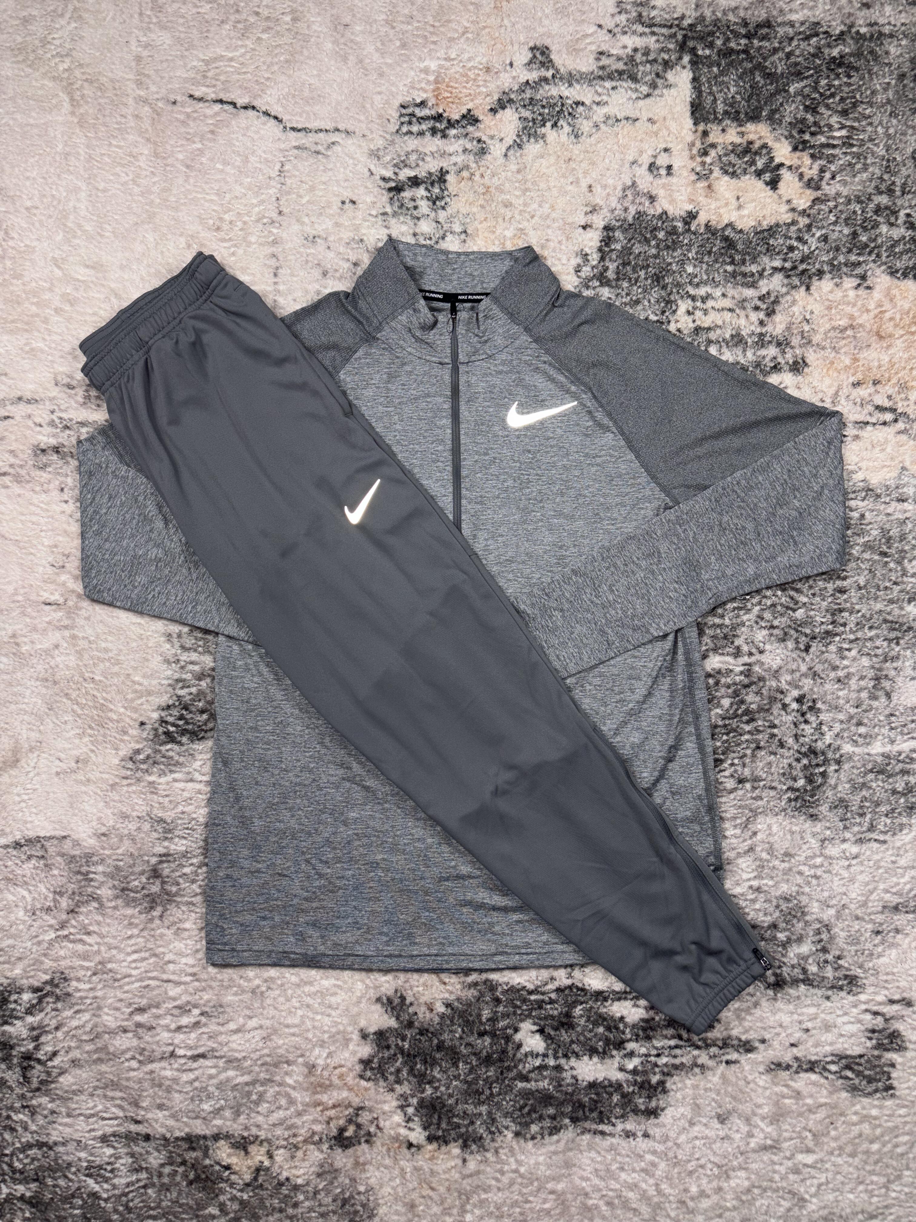 Nike element & bottoms set smoke grey