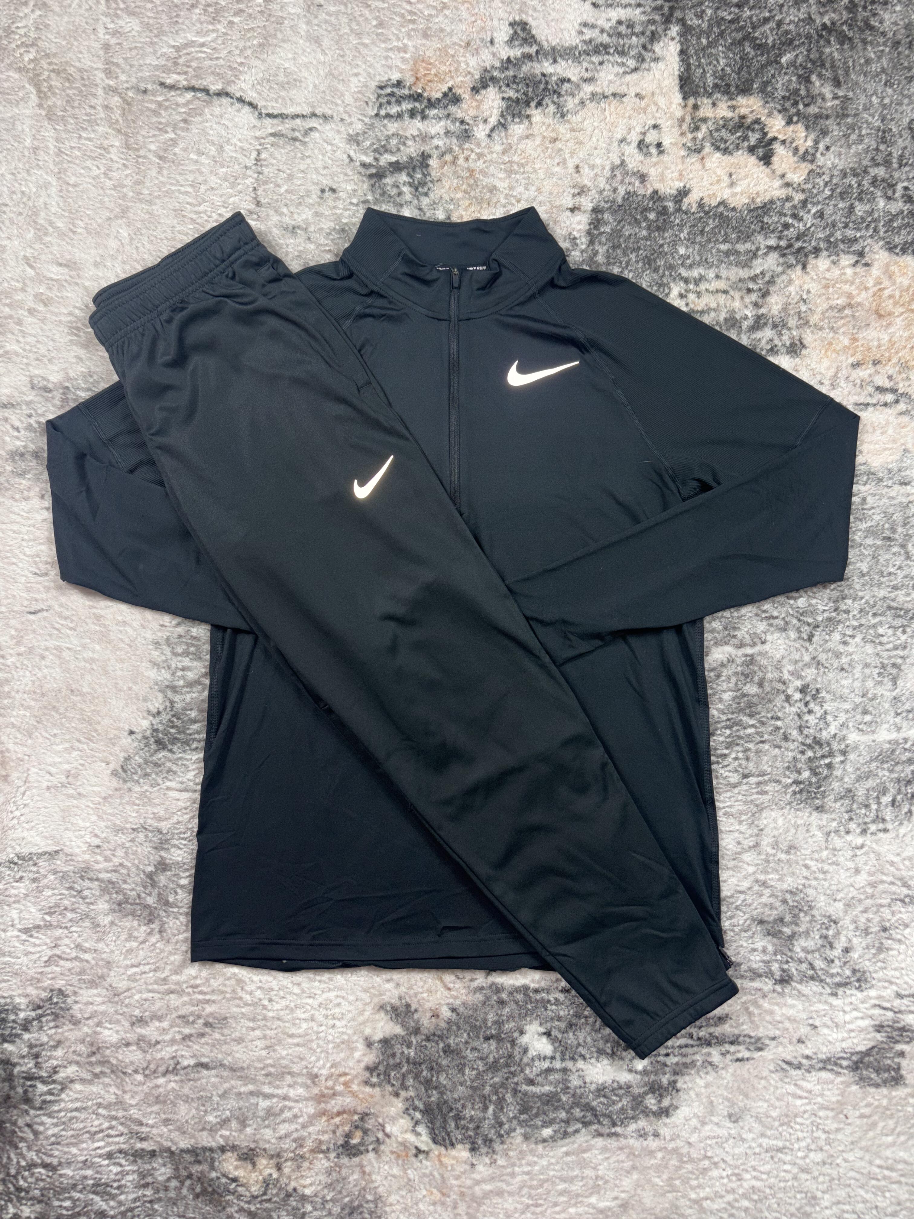 Nike element & bottoms set black